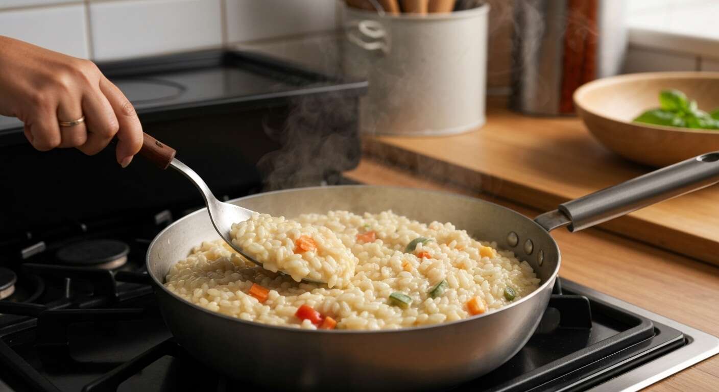 Comment réchauffer un risotto sans le dessécher ?