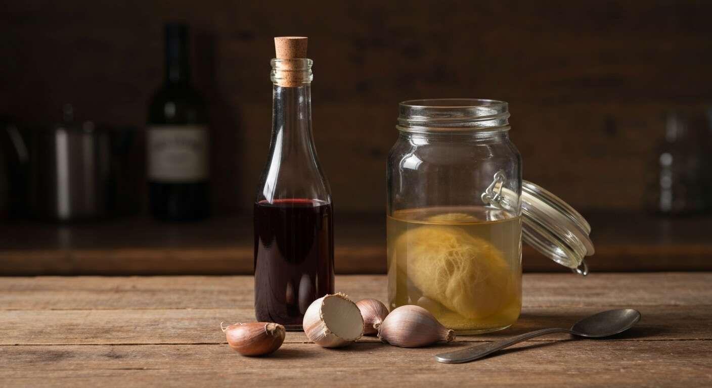 Comment faire une mère de vinaigre de vin à la maison ?