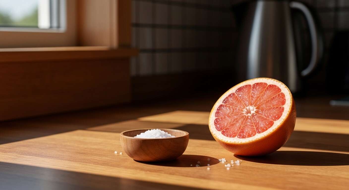 Savez-vous pourquoi il est conseillé d'ajouter une pincée de sel sur un pamplemousse pour le rendre plus sucré ?