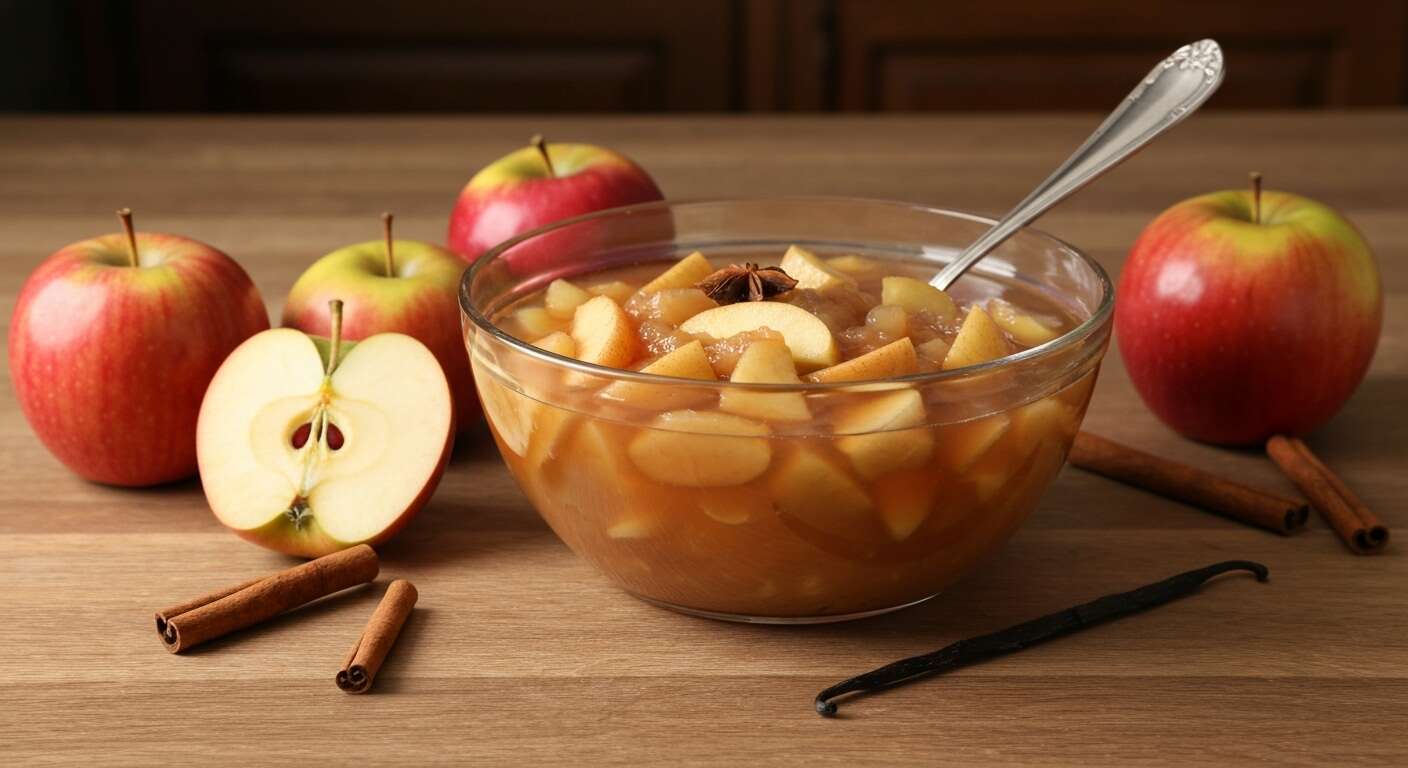 L'ingrédient qu'on oublie de mettre dans une compote de pommes et qui lui donne un goût unique
