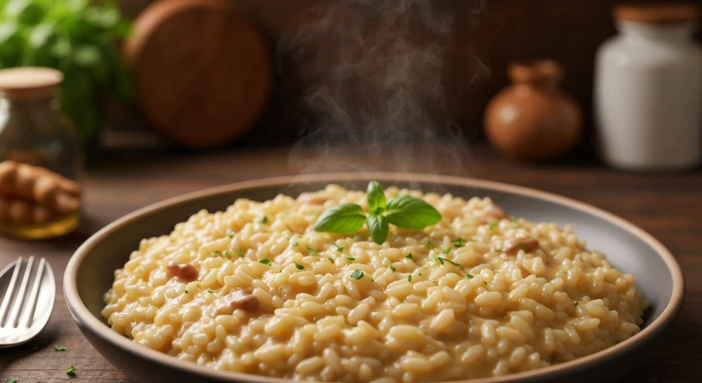 L'erreur de ne pas faire revenir le riz avant d'ajouter le bouillon pour un risotto, ce qui le rend pâteux