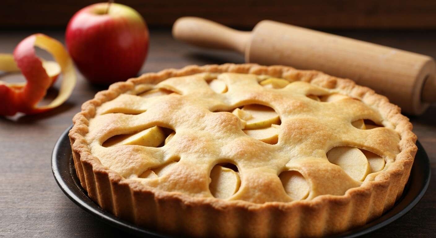 L'erreur de ne pas précuire les pommes pour une tarte, ce qui détrempe la pâte