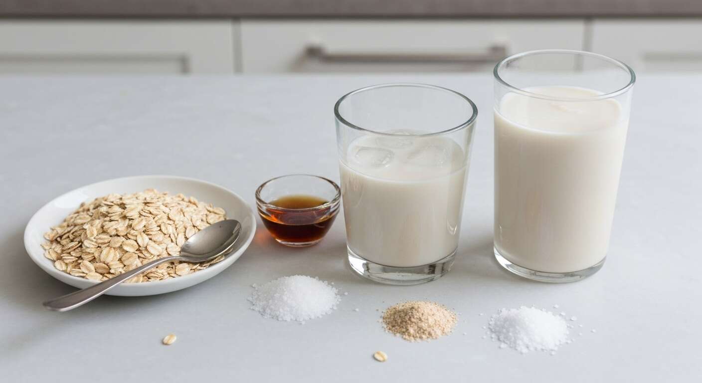Savez-vous que vous pouvez faire votre propre "lait" d'avoine maison en 5 minutes ?