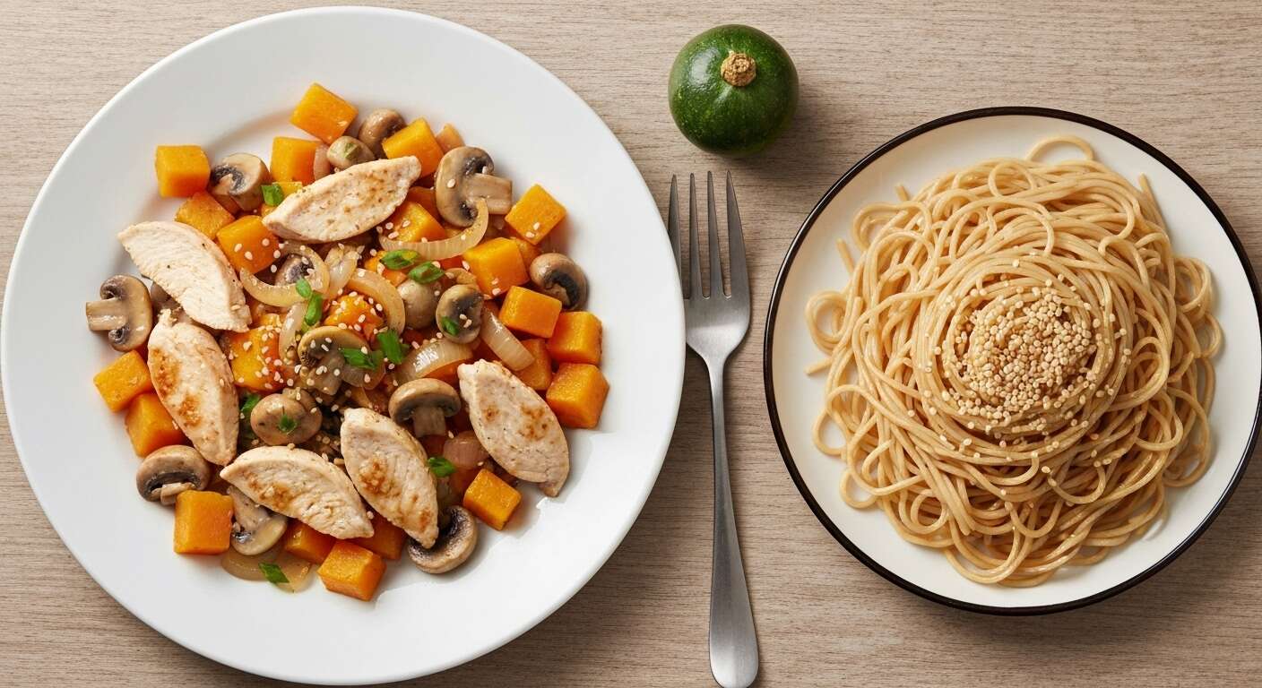 Un dîner en 20 minutes ? Ce wok de poulet aux légumes d'automne est sain, rapide et délicieux