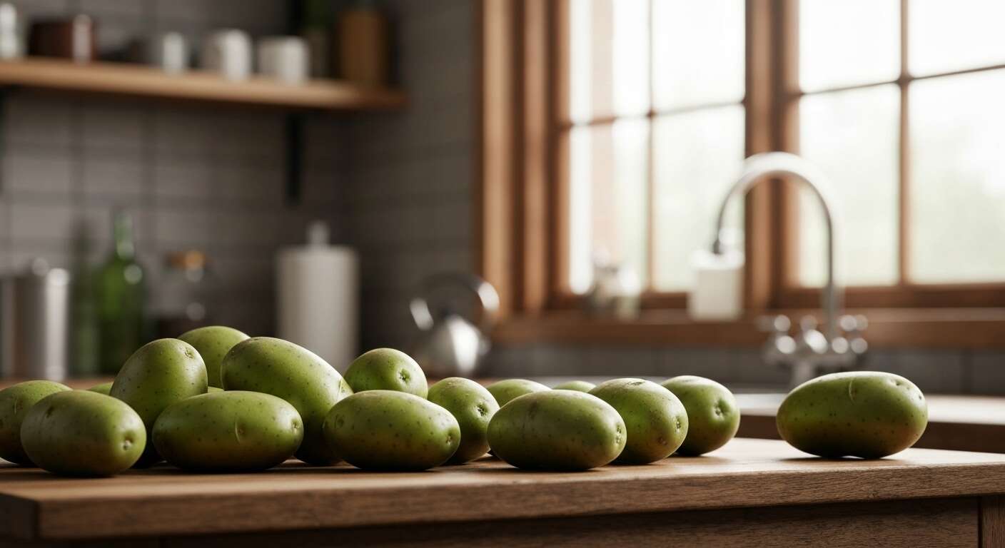 Savez-vous pourquoi il faut éviter de mettre des pommes de terre vertes à la consommation ?