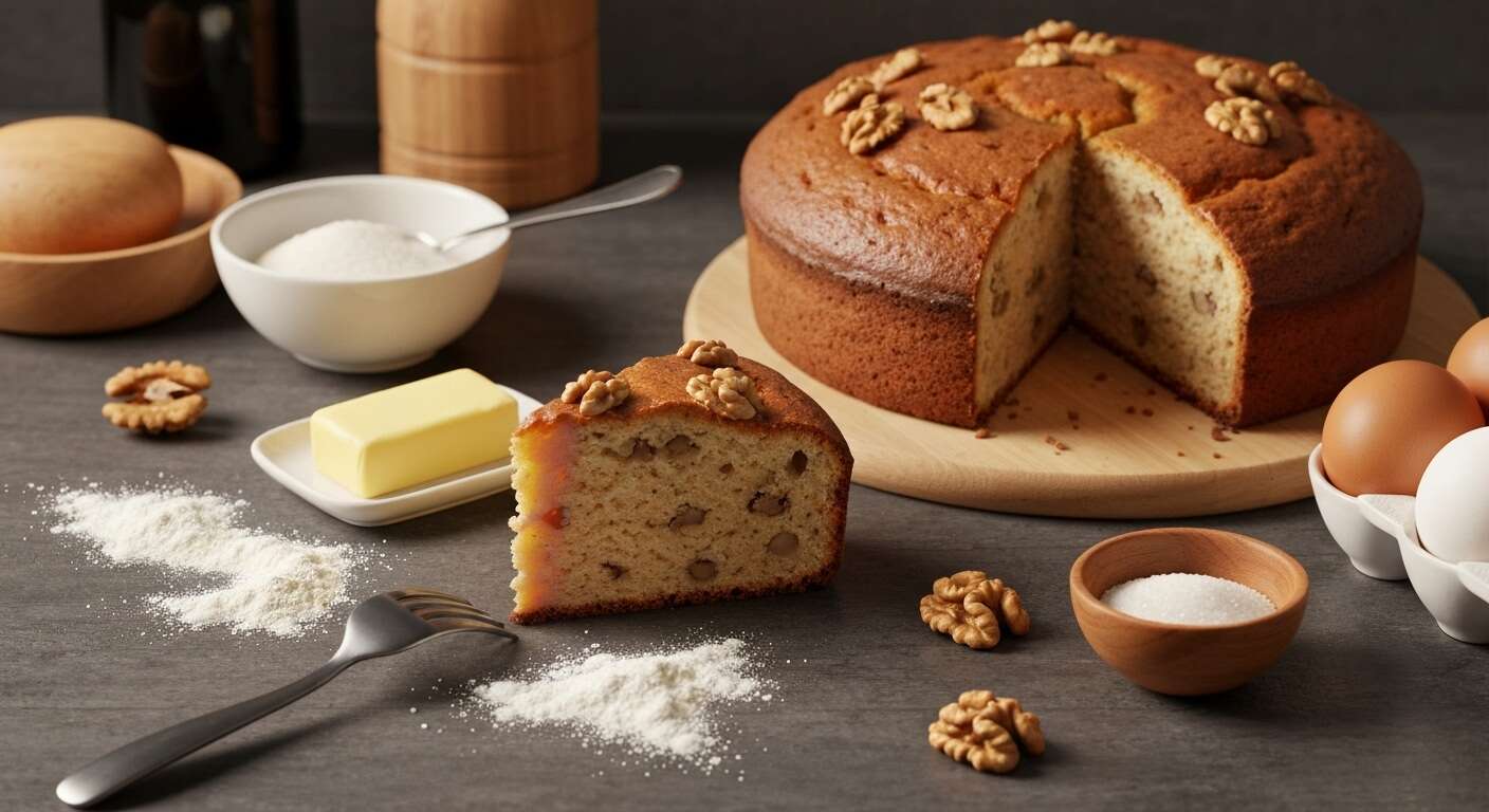Le gâteau aux noix le plus facile du monde : un bol, un fouet, et c'est tout ce dont vous aurez besoin
