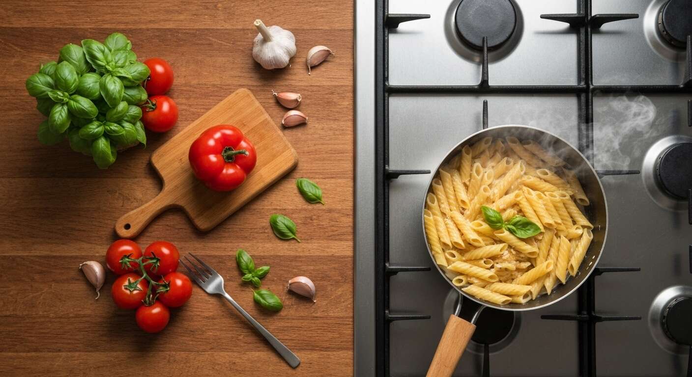 L'erreur que l'on fait en préparant un "one-pot pasta" et qui le transforme en bouillie