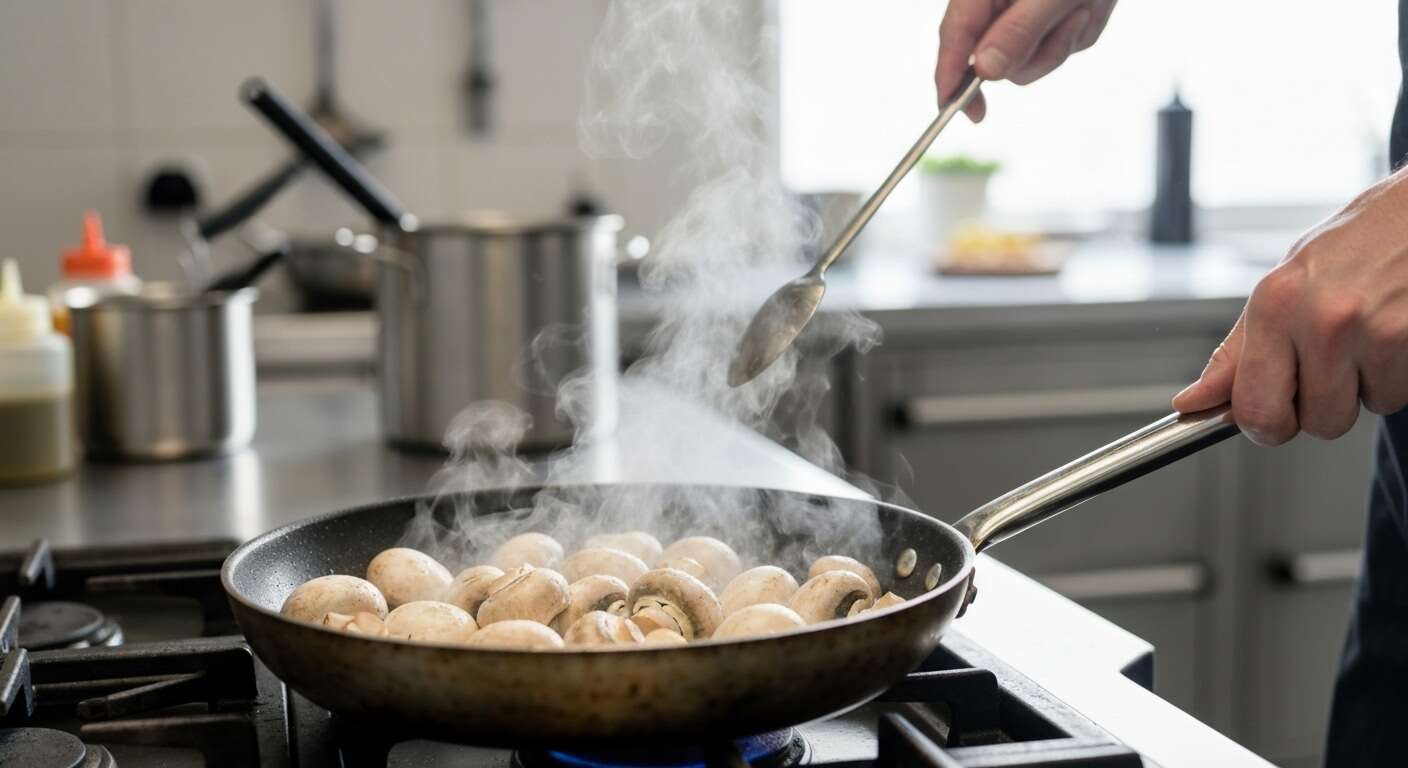 L'erreur de ne pas faire "suer" les champignons avant de les cuisiner à la crème
