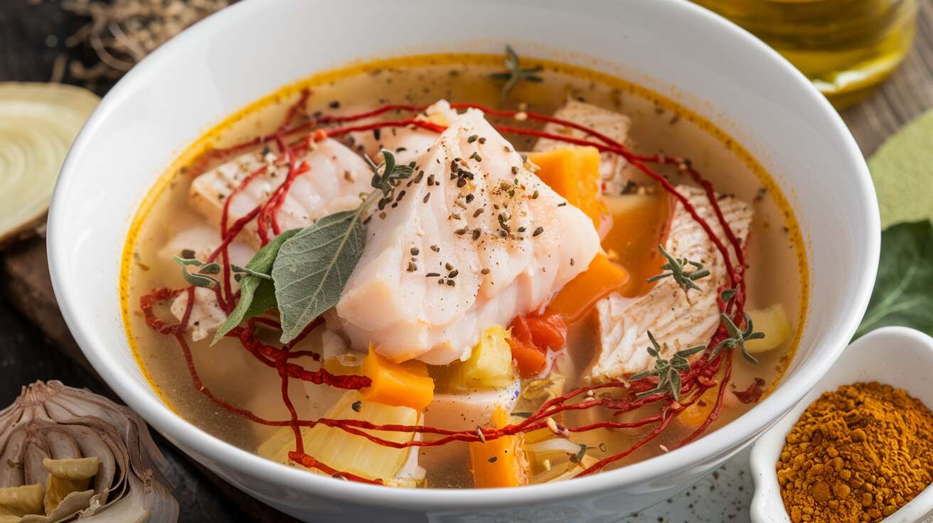 L&rsquo;ingrédient qu&rsquo;on oublie de mettre dans la soupe de poisson et qui lui donne sa couleur rouille caractéristique