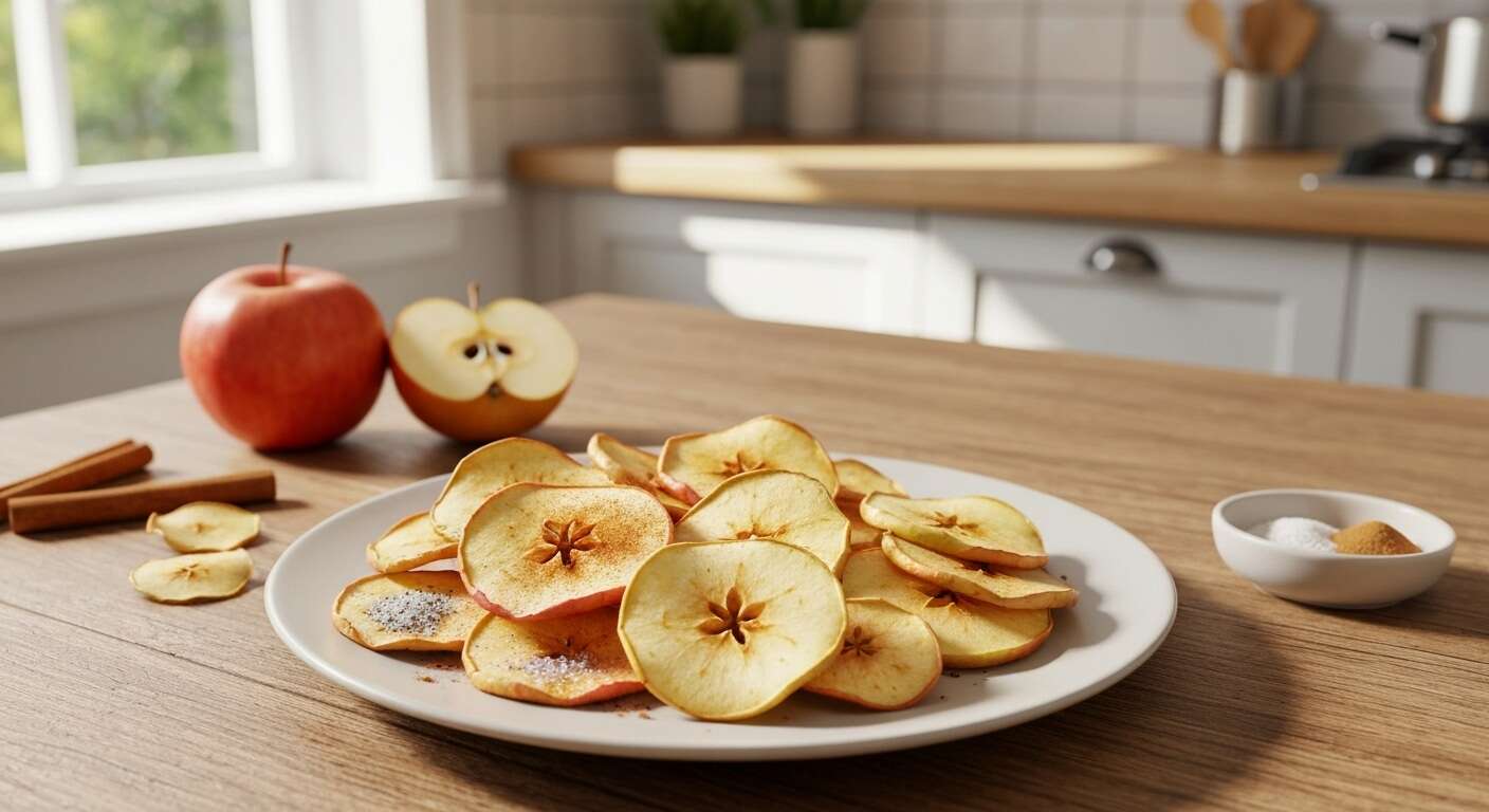 Connaissez-vous la technique pour faire des chips de pommes croustillantes au micro-ondes en quelques minutes ?