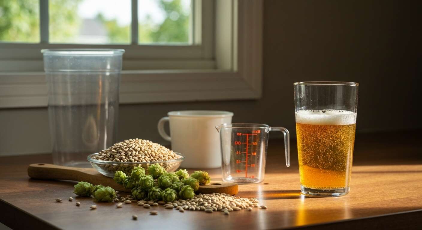 La plupart des gens ignorent qu'on peut faire de la "bière" sans alcool à la maison