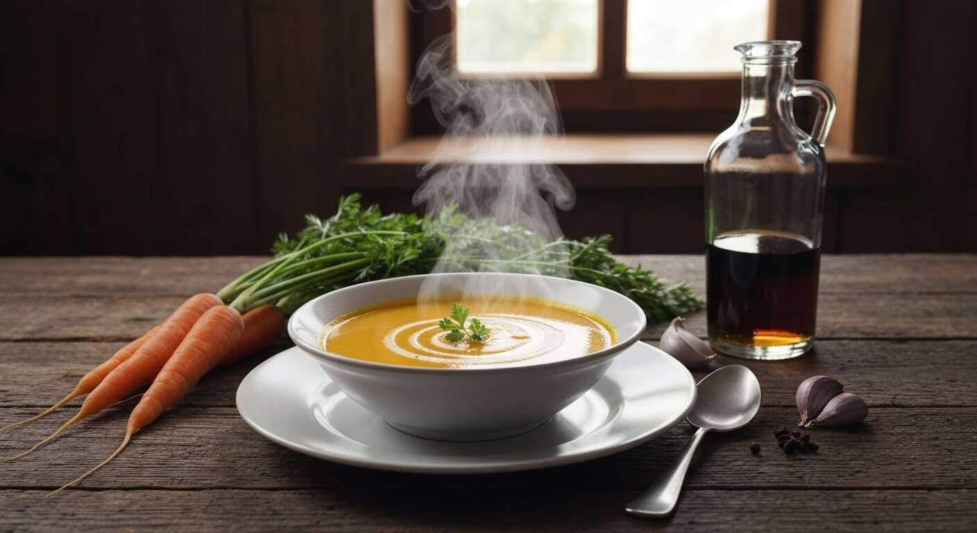 Ce condiment oublié de nos grands-mères transforme un simple velouté de carottes en plat de chef étoilé