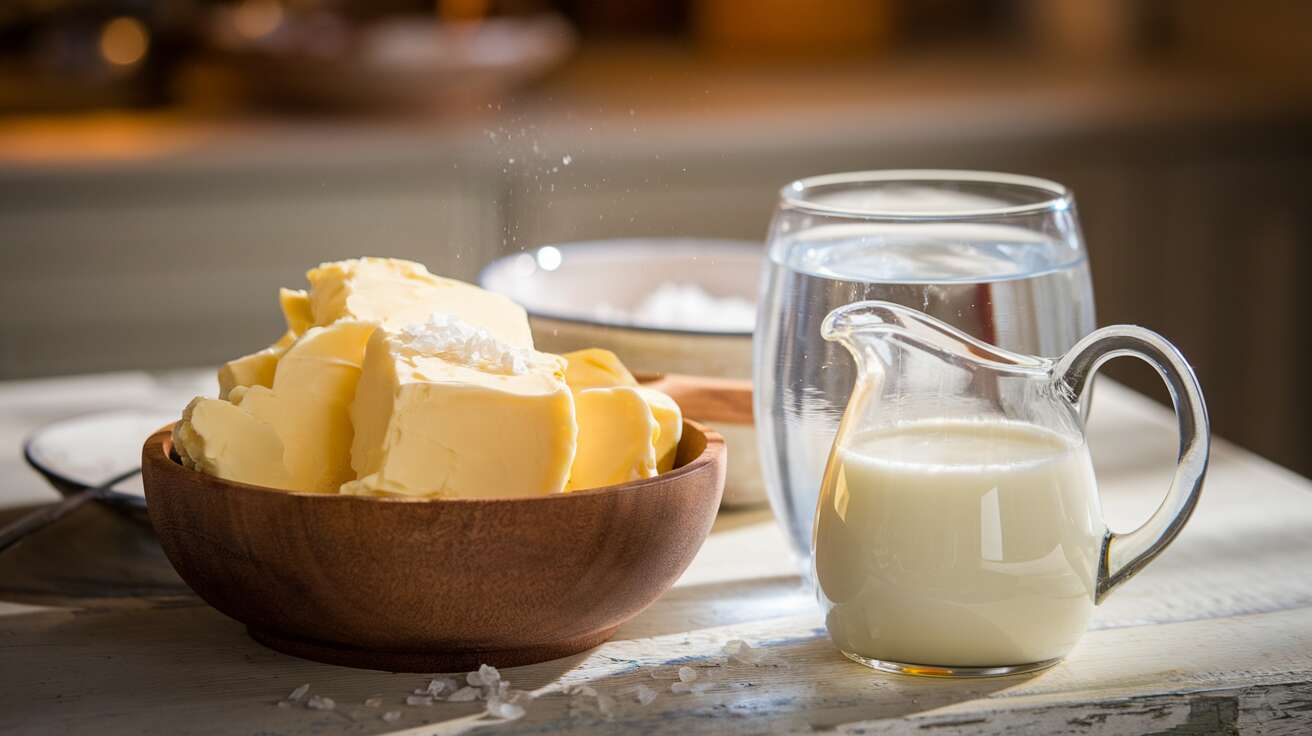 Savez-vous que vous pouvez faire du beurre maison avec de la crème liquide en quelques minutes ?
