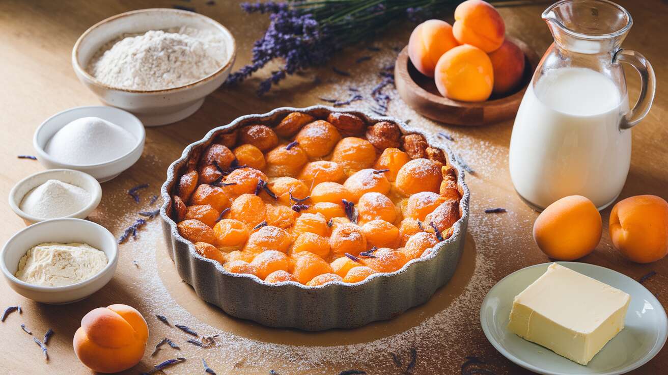 « Ce clafoutis aux abricots et à la lavande est mon dessert d&rsquo;été préféré, c&rsquo;est un poème »