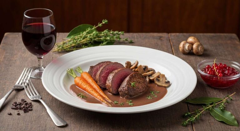 Civet de chevreuil mariné façon Grand Veneur : recette gourmande