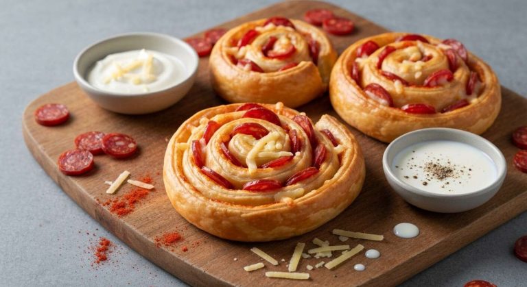 Feuilletés apéritifs au chorizo et gruyère : recette savoureuse