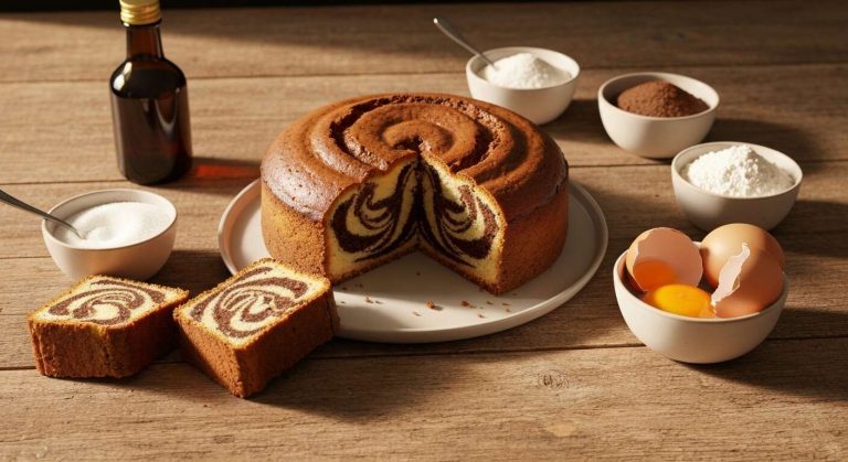 Gâteau marbré Thermomix : la recette facile et rapide