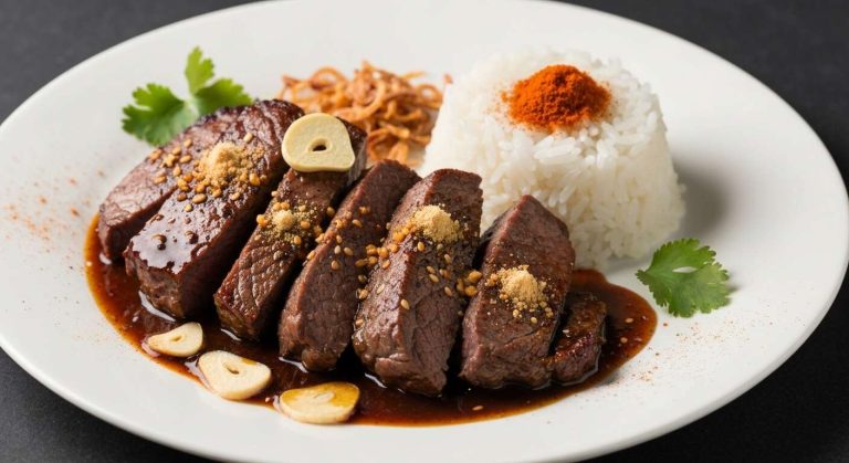 Boeuf Larmes du Tigre : recette Savoureuse et Épicée