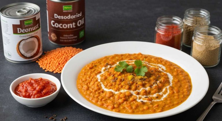 Lentilles corail au curry et coco : une recette exotique et savoureuse
