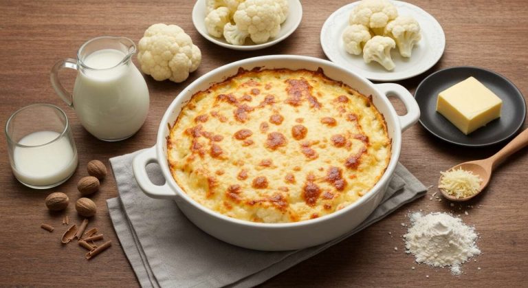 Gratin de chou-fleur rapide au Thermomix