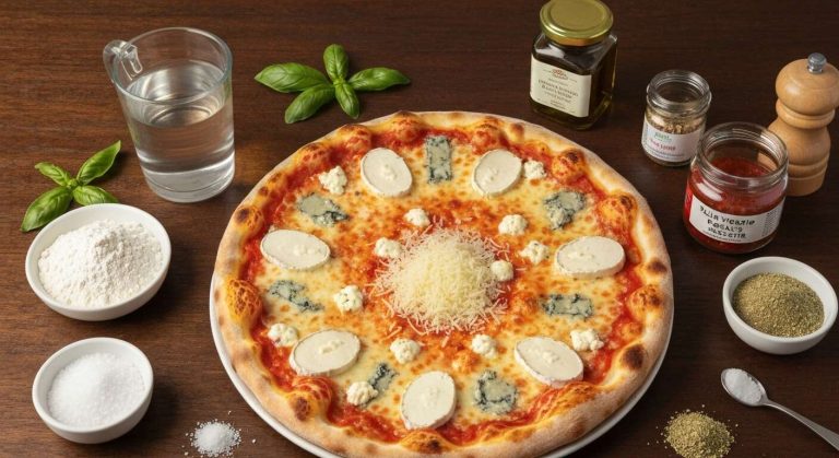 Recette de pizza aux quatre fromages : comment la réussir ?