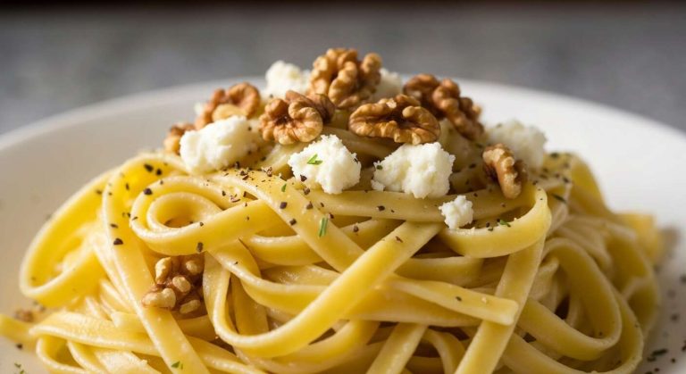 Pâtes à la sauce Roquefort : recette gourmande et facile
