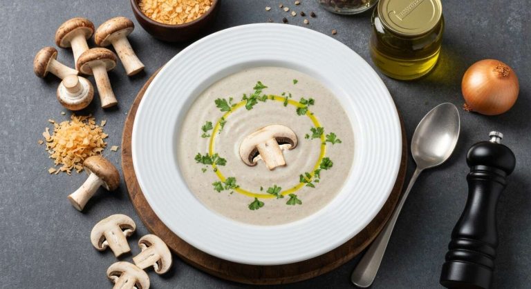 Velouté de Champignons au Thermomix : recette Savoureuse