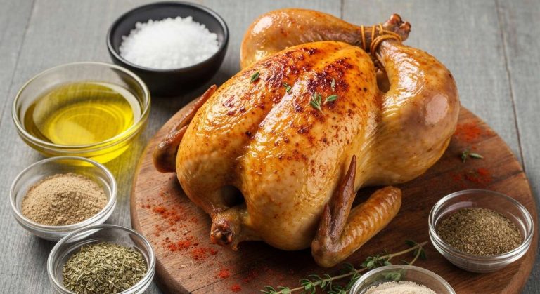 Poulet rôti à l'Airfryer : recette facile et savoureuse