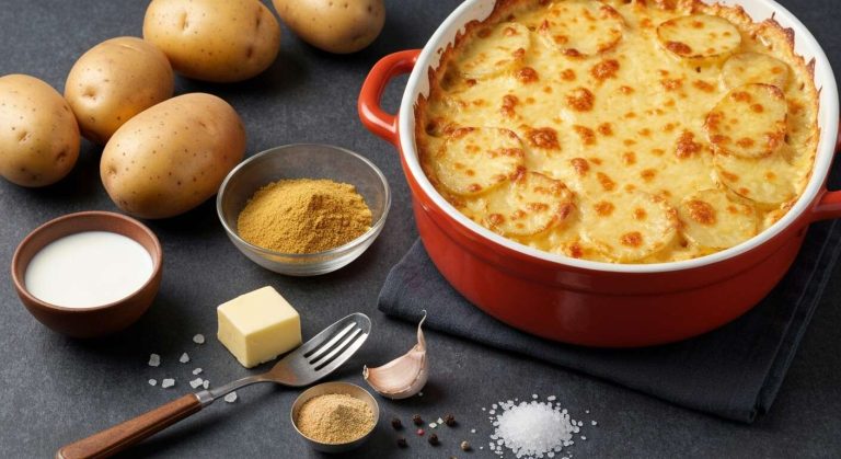 Gratin de pommes de terre sans crème : recette légère et savoureuse