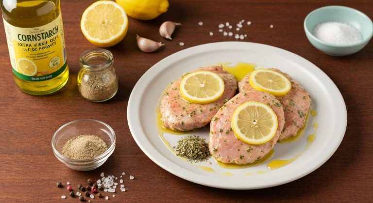 Escalopes de dinde marinées au citron : recette gourmande et facile