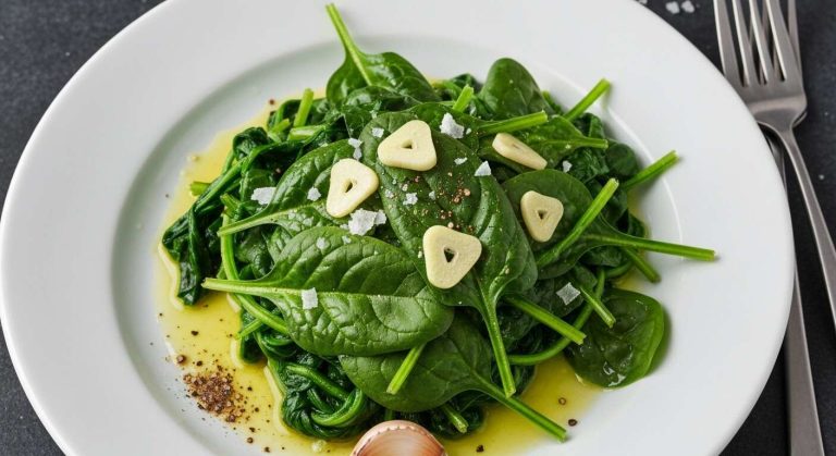 Poêlée d'épinards frais au beurre : recette savoureuse et facile