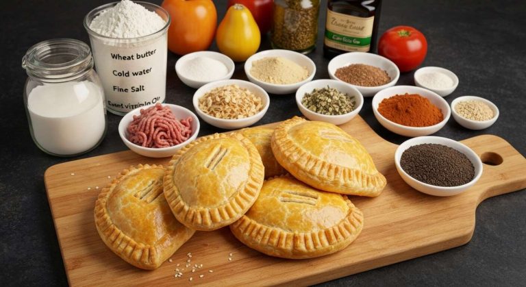 Chaussons à la viande hachée maison : recette facile et savoureuse