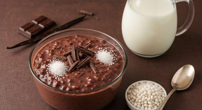 Riz au lait chocolaté : une gourmandise irrésistible