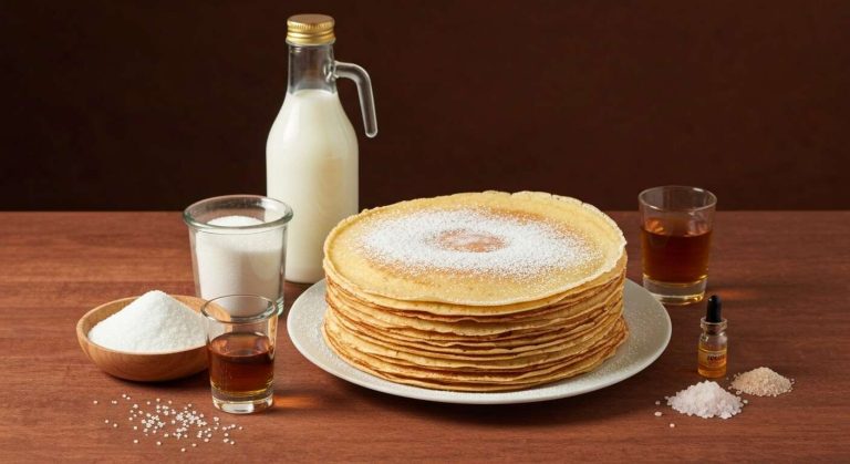 Crêpes traditionnelles au rhum de grand-mère : la recette inratable