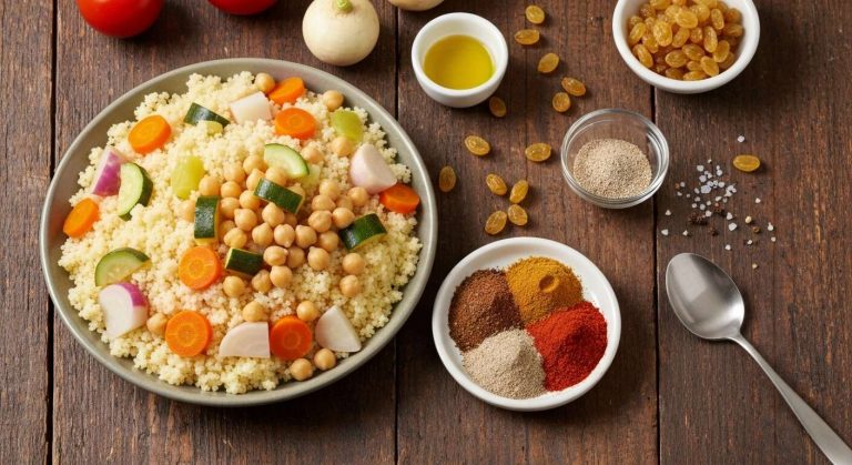 Couscous rapide et économique : recette en 20 min