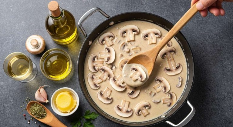 Sauce forestière aux champignons de Paris : recette rapide et savoureuse