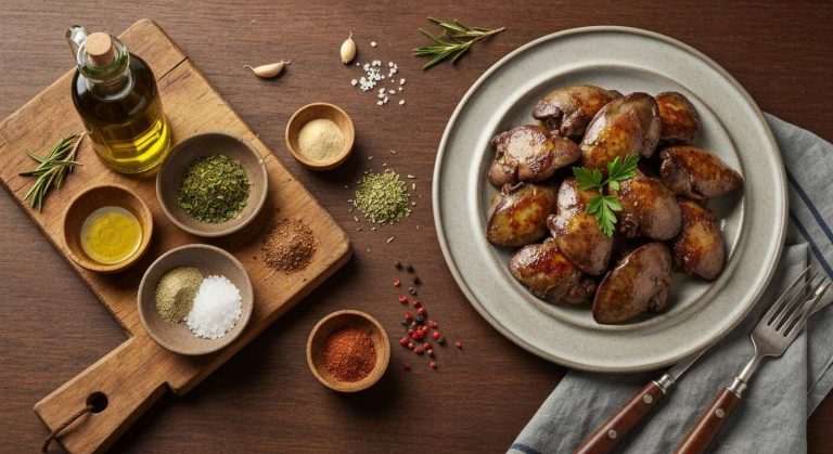 Foies de volaille à la poêle : recette facile et savoureuse