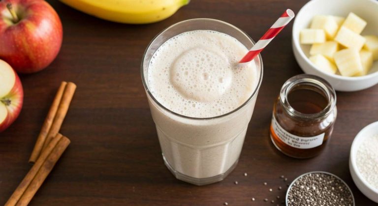 Smoothie pomme-banane : recette rapide et savoureuse