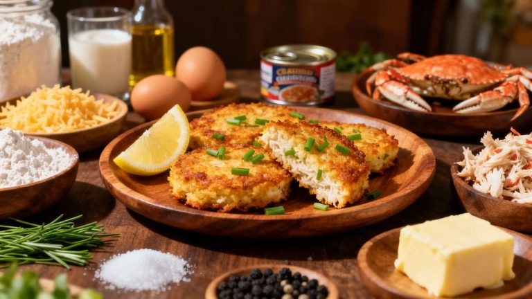 Cake au crabe et à la ciboulette : recette savoureuse et facile