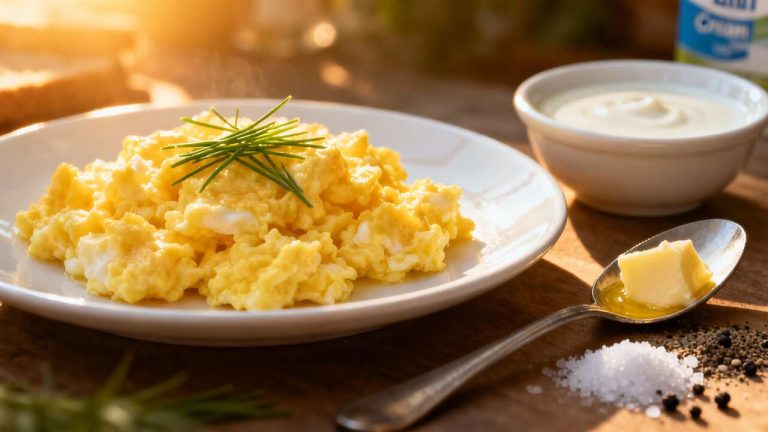 Œufs Brouillés : recette Facile et Rapide