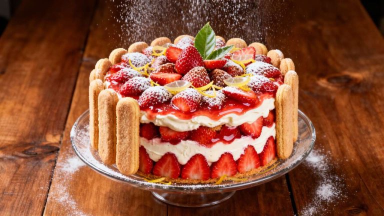 Charlotte aux fraises Tupperware : recette facile et délicieuse