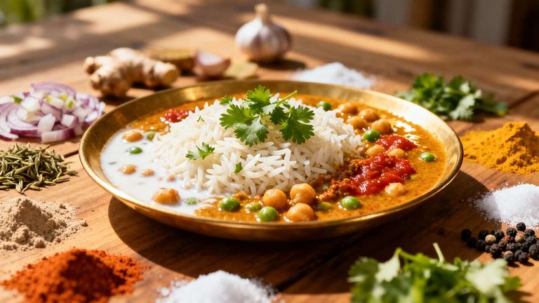 Riz au curry facile : recette rapide et savoureuse