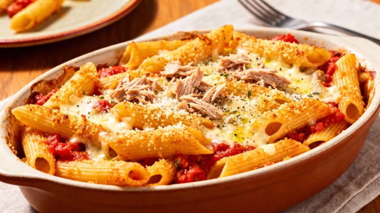 Recette Gratin de Pâtes Simplissime