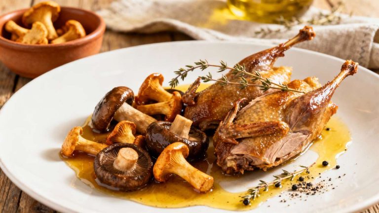 Faisan aux champignons au Cookeo : recette gourmande et facile