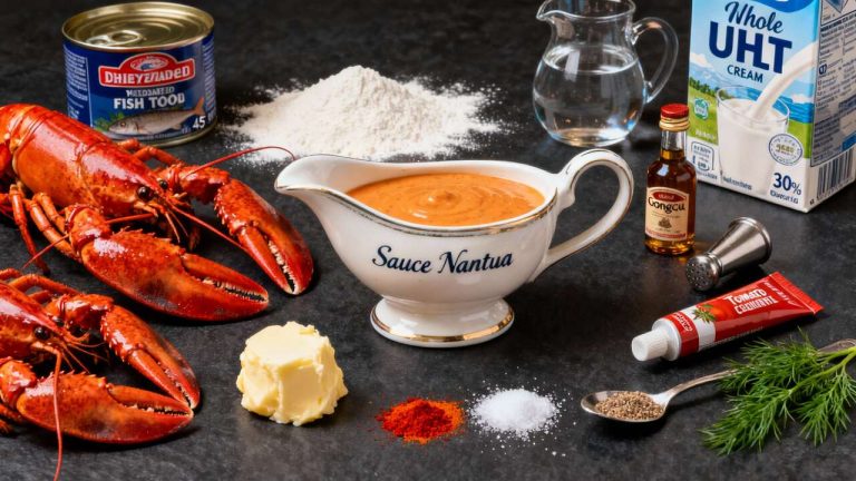 Sauce Nantua au Thermomix : recette Facile et Délicieuse