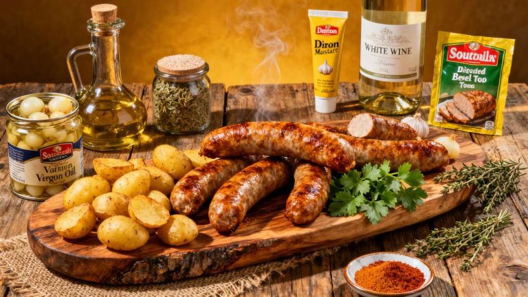Saucisse au Four : recette Facile et Savoureuse