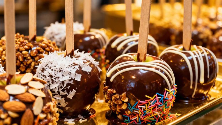 Pommes d'amour au chocolat : recette gourmande et facile