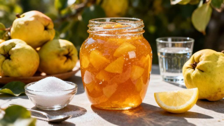 Gelée de coing au Thermomix : recette facile et rapide