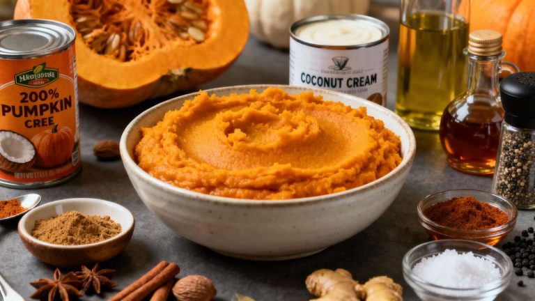 Purée de potiron : recette facile et savoureuse