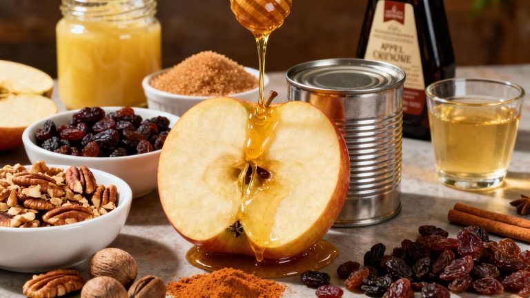 Pommes au four au miel : recette gourmande et facile